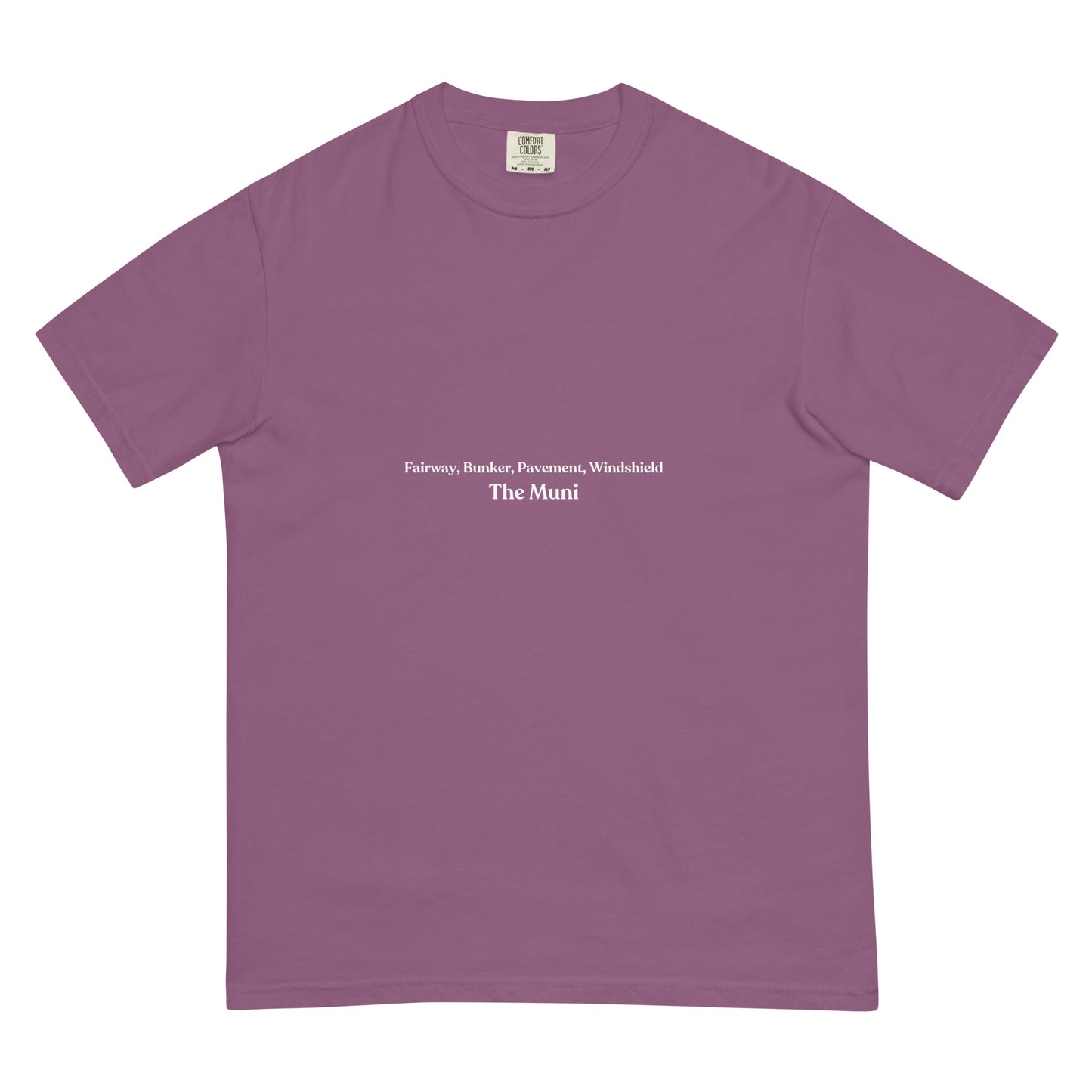 Fairway, Bunker, Pavement, Windshield T-Shirt