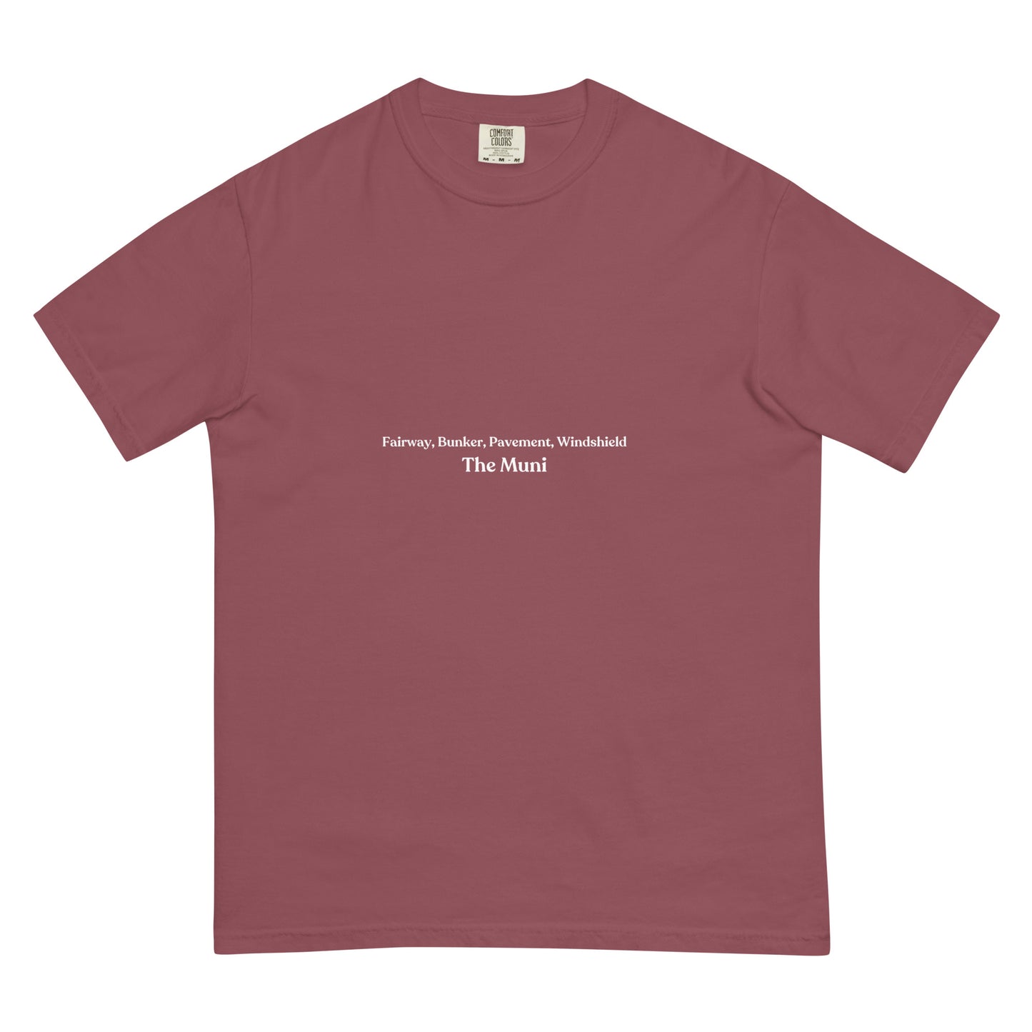 Fairway, Bunker, Pavement, Windshield T-Shirt