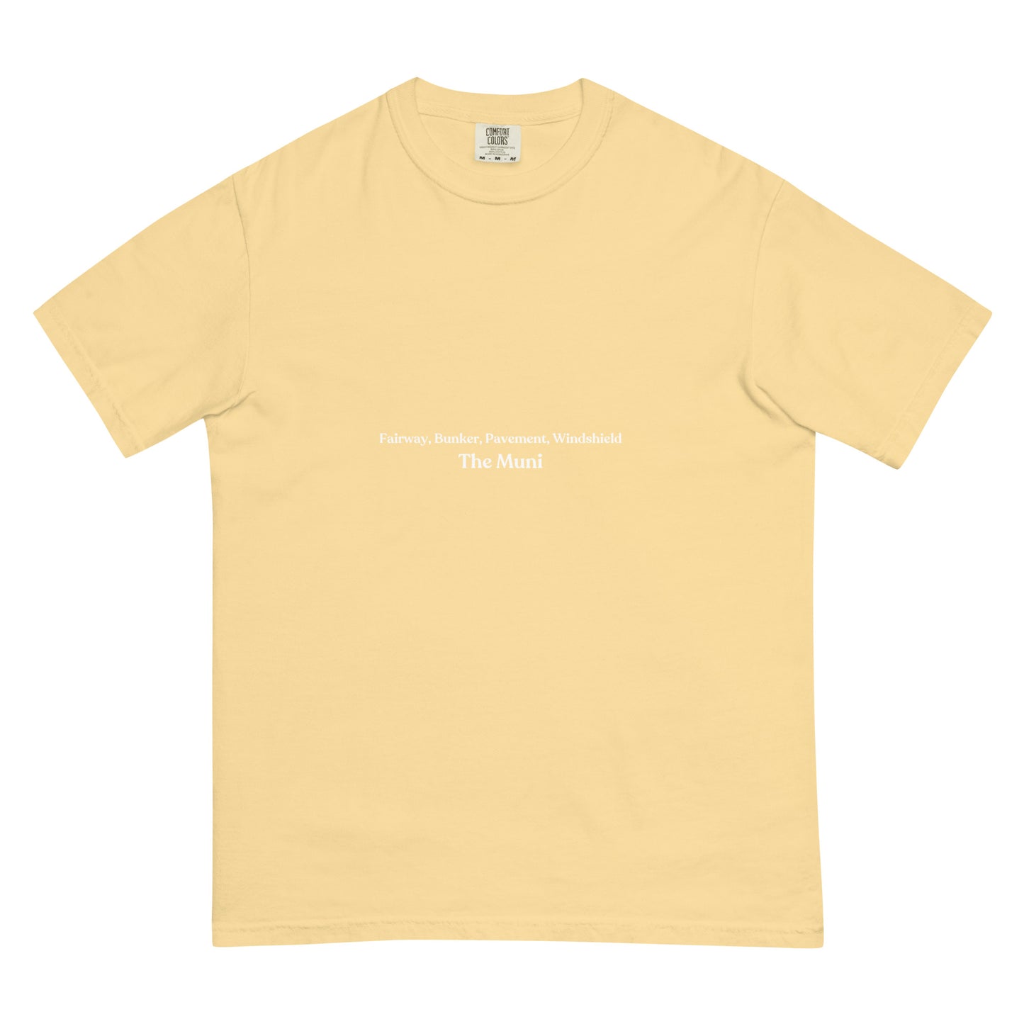 Fairway, Bunker, Pavement, Windshield T-Shirt