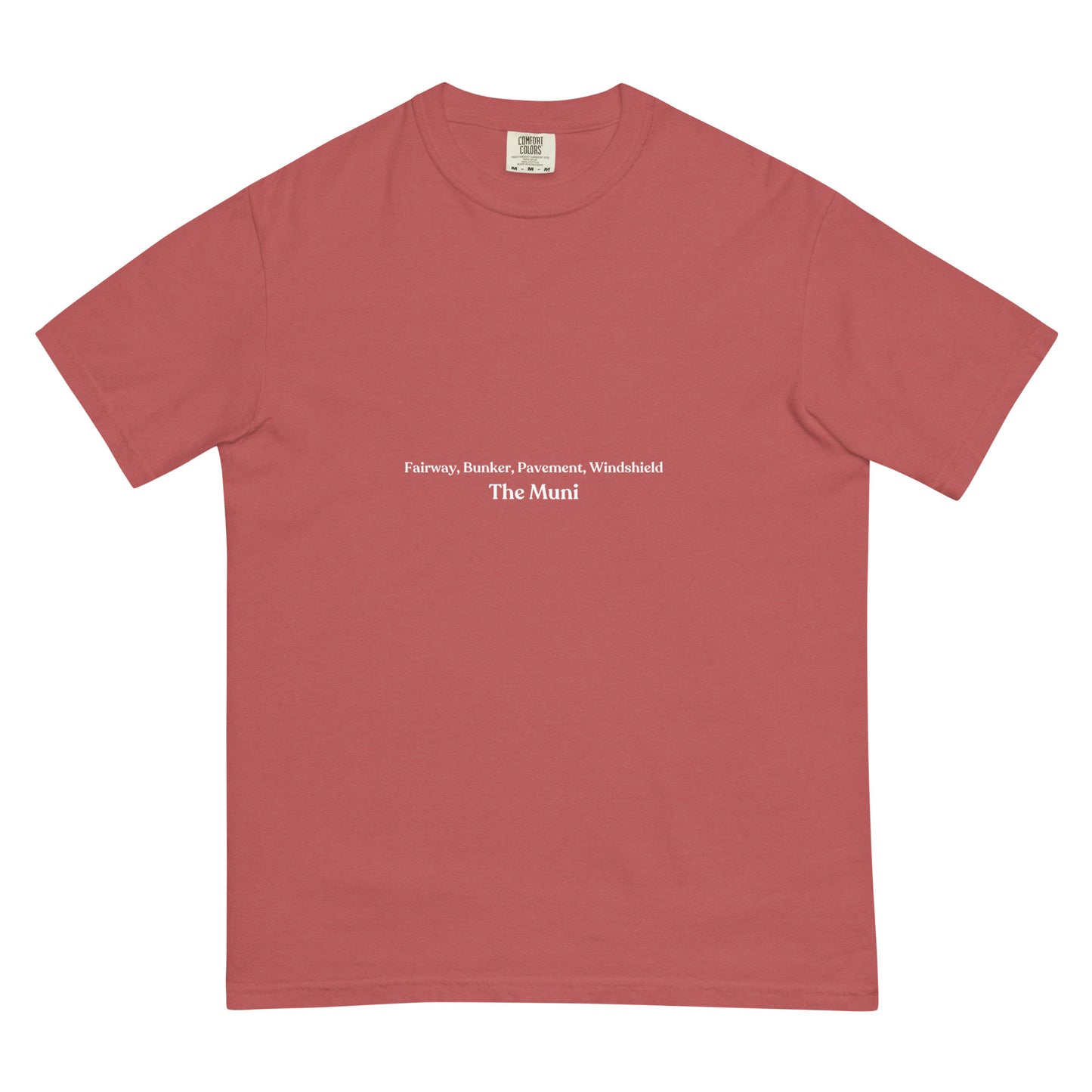 Fairway, Bunker, Pavement, Windshield T-Shirt
