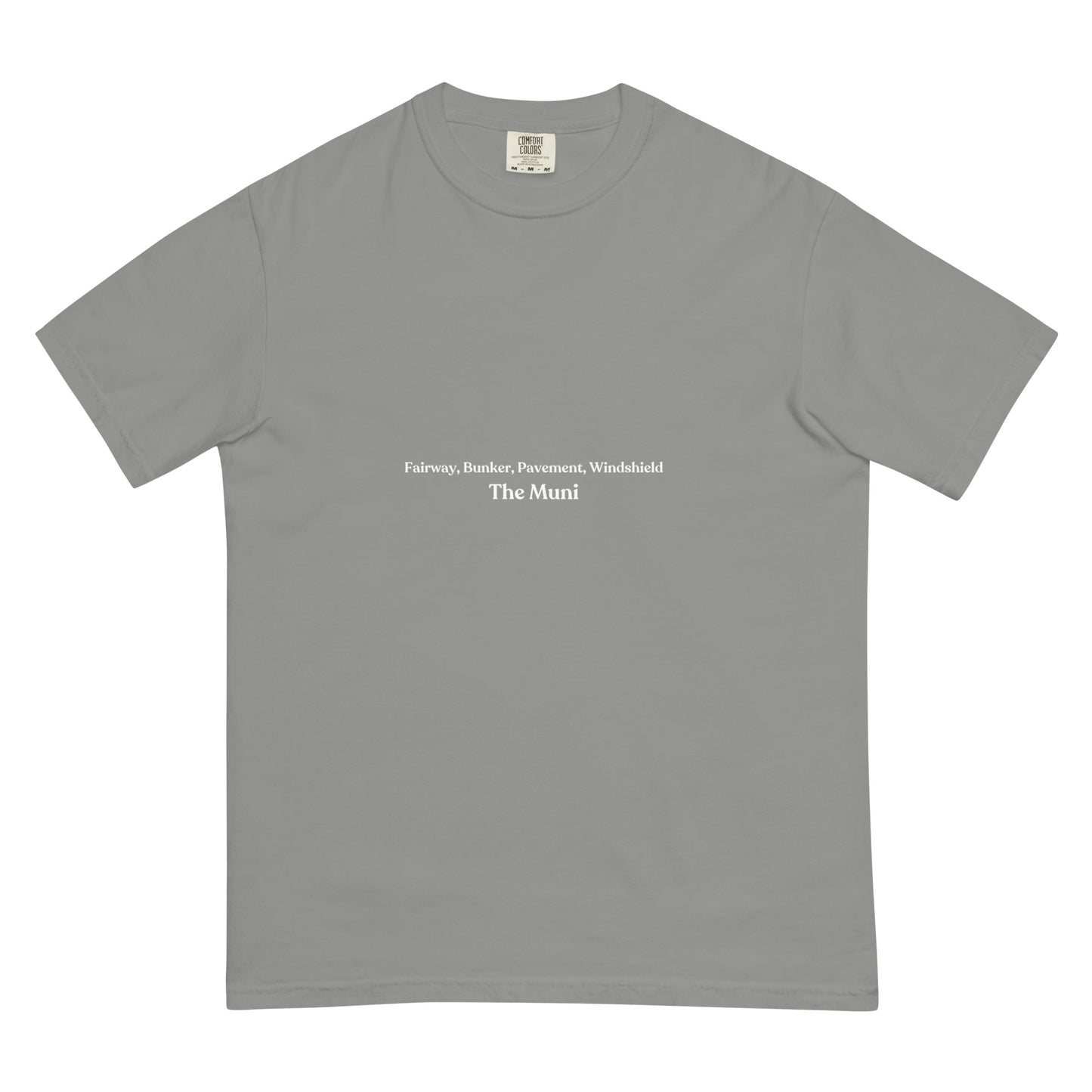 Fairway, Bunker, Pavement, Windshield T-Shirt