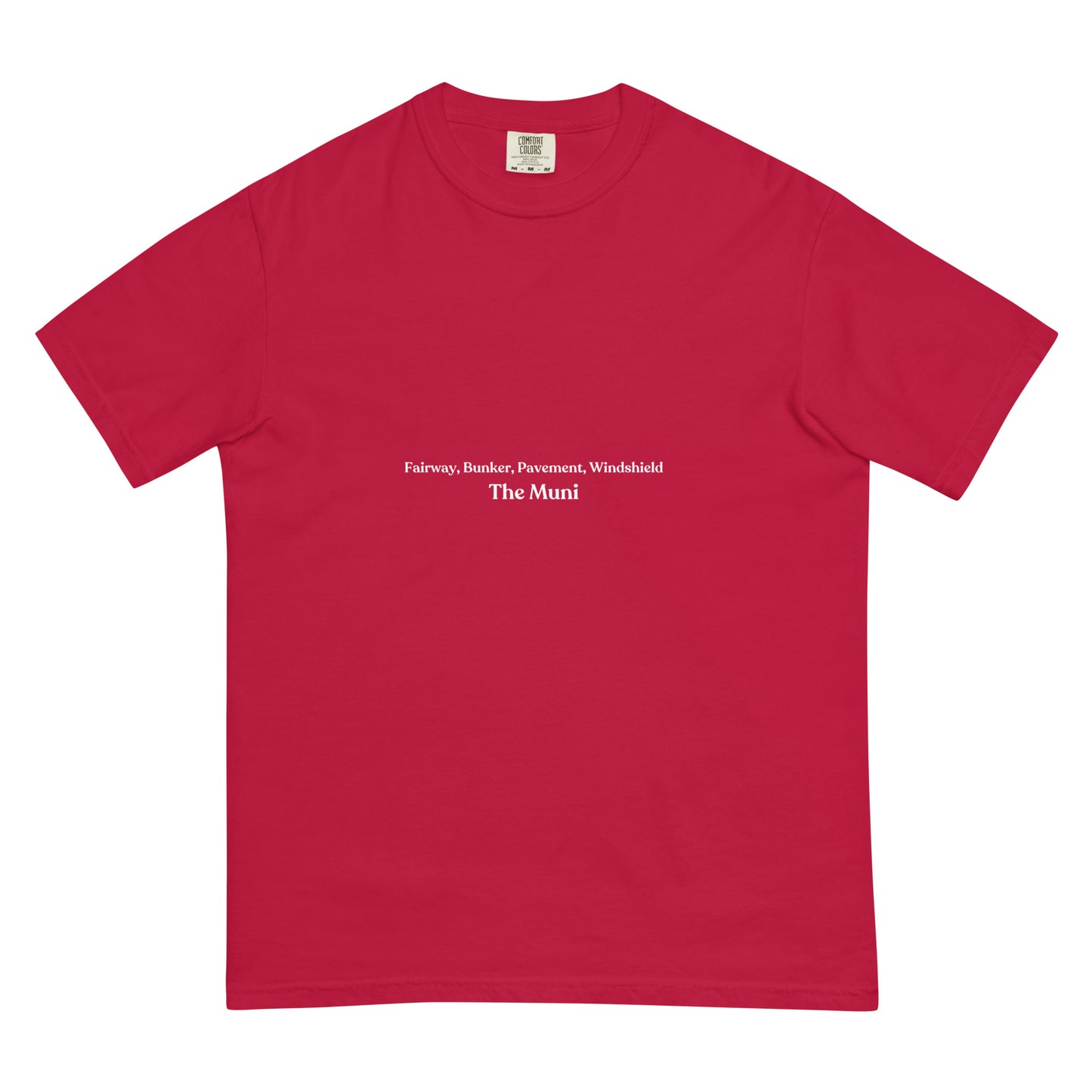 Fairway, Bunker, Pavement, Windshield T-Shirt