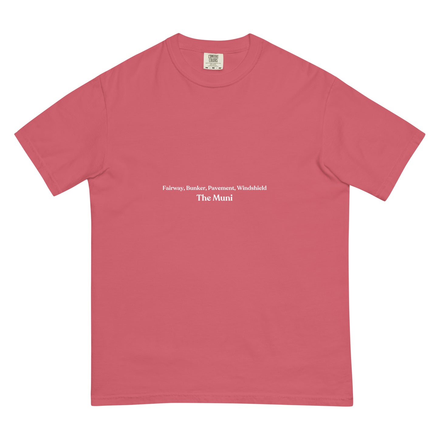 Fairway, Bunker, Pavement, Windshield T-Shirt