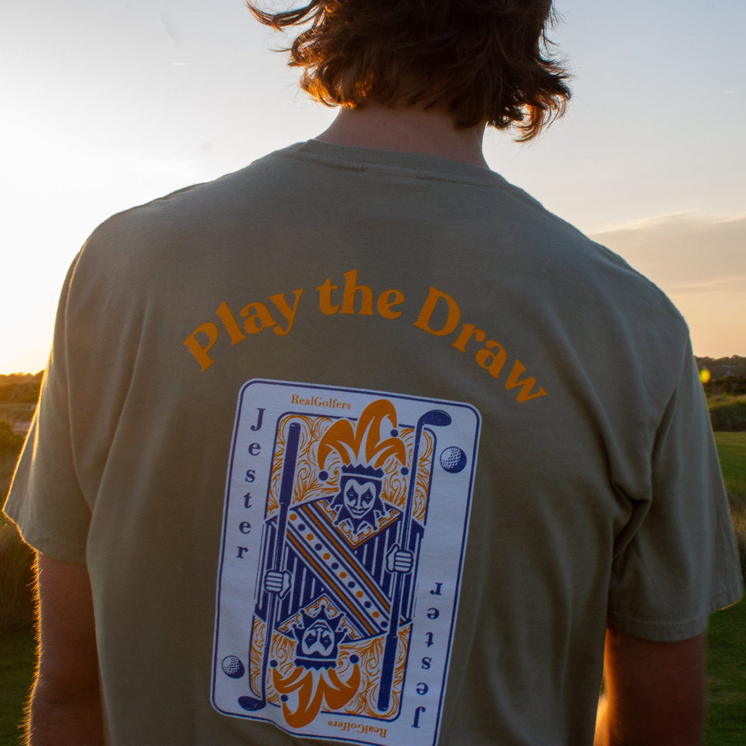 Play The Draw Tee - Walnut