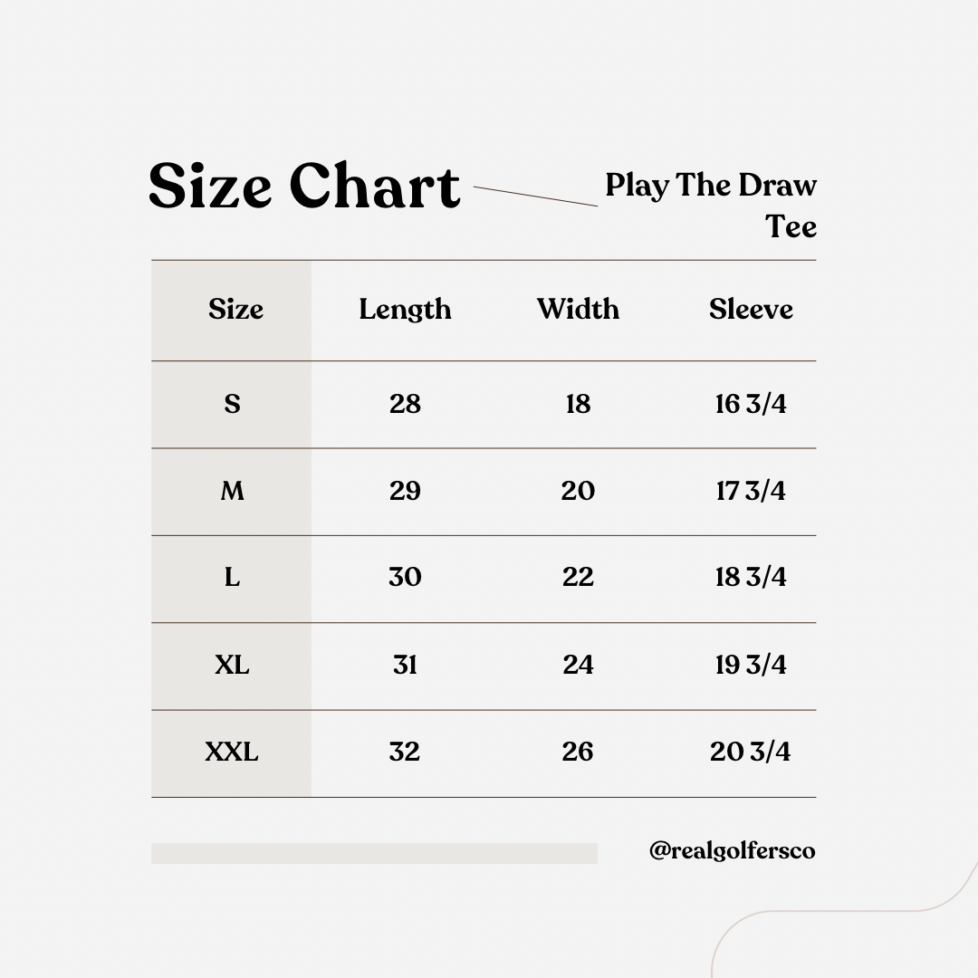 Play The Draw Tee - Walnut